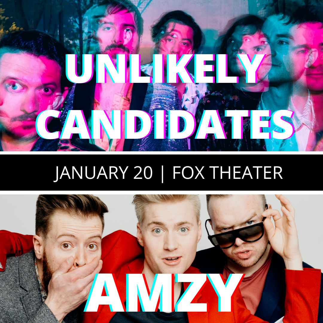 AMZY and Unlikely Candidates at Fox Theater 2022